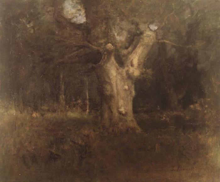 George Inness Royal Beech in New Forest Lyndhurst oil painting image